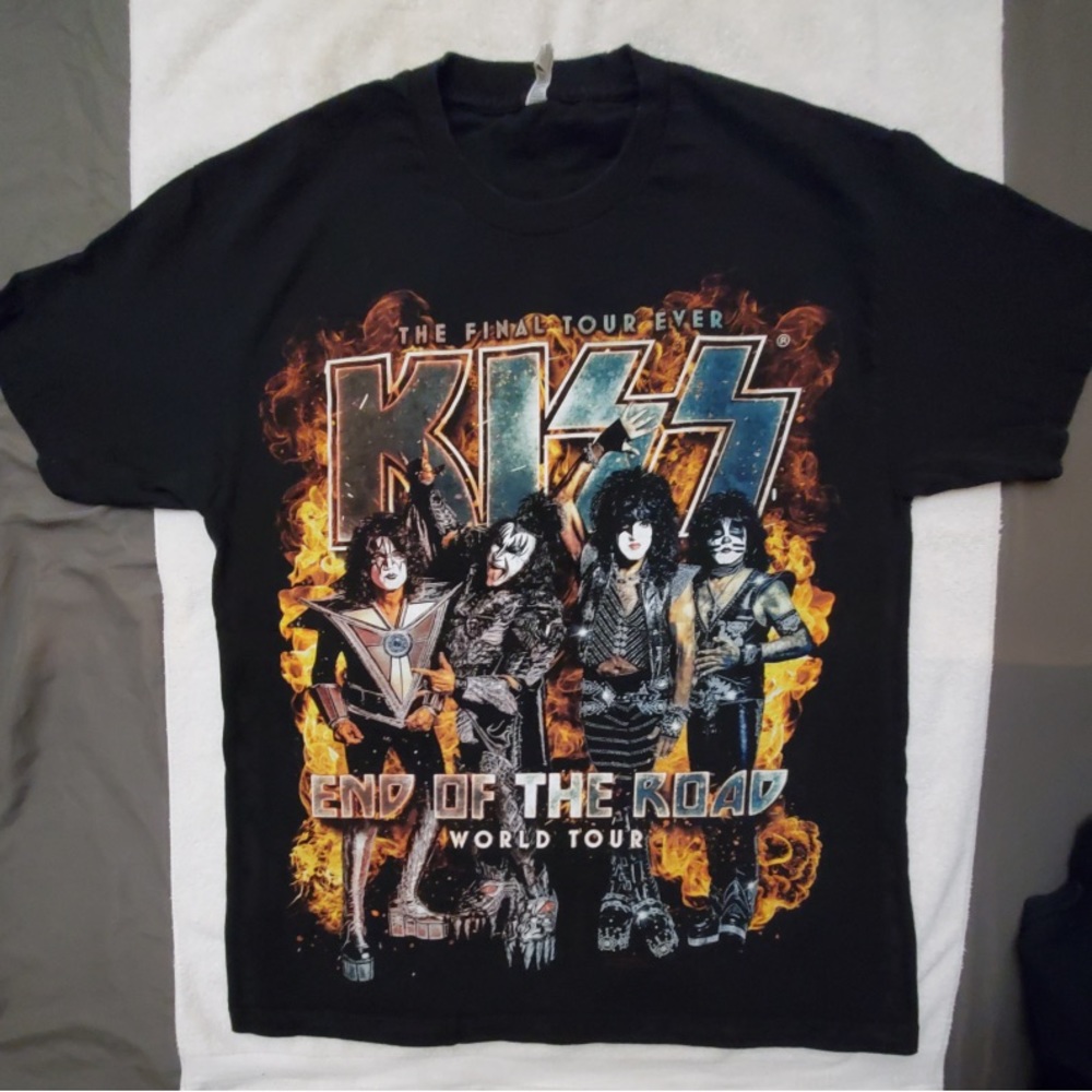 KISS End of the Road World Tour Merch Tee